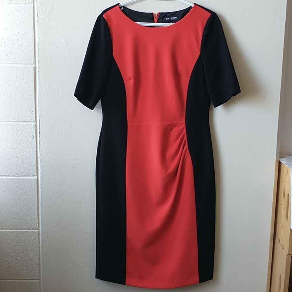 Red and Black Debenhams Dress